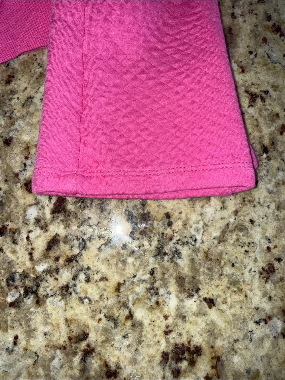 Nike Hot Pink Quilted Sweatshirt and Joggers Set - Picture 5 of 8